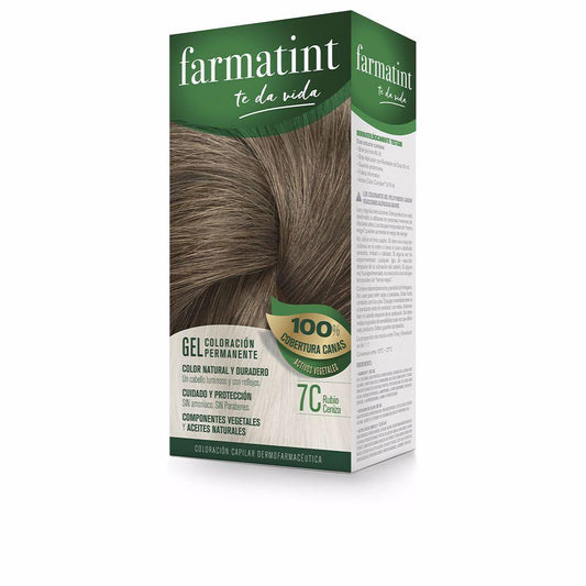 Farmatint Gel Colore Permanente Per Capelli Vibrante Nutrimento Naturale