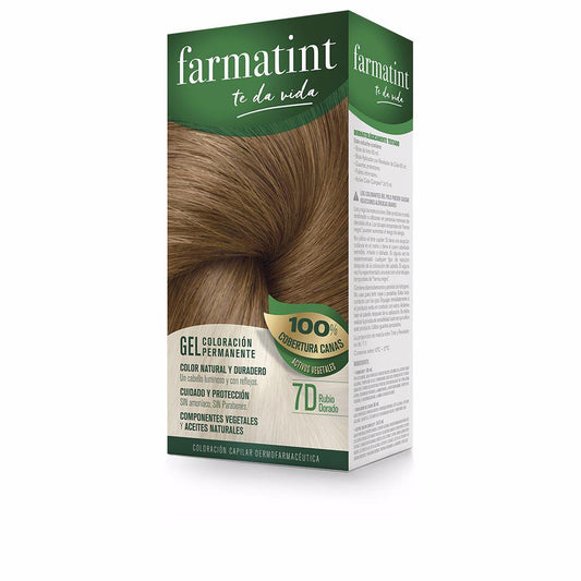 Farmatint Gel Colore Permanente Per Capelli Vibrante Nutrimento Naturale
