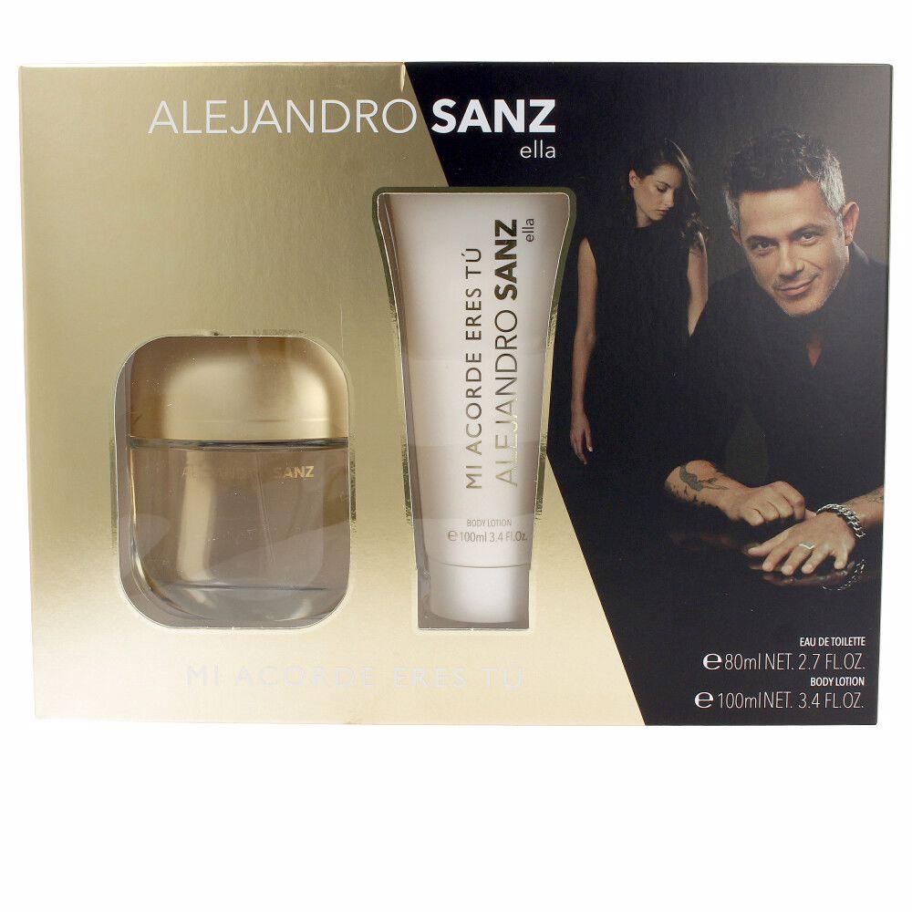Alejandro Sanz Mi Acorde Woman Set Perfume Eau De Toilette Gourmand Floral Fruity