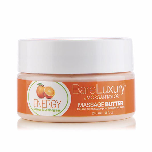 Morgan Taylor Bare Luxury Nourishing Orange &amp; Lemongrass Energy Body Butter