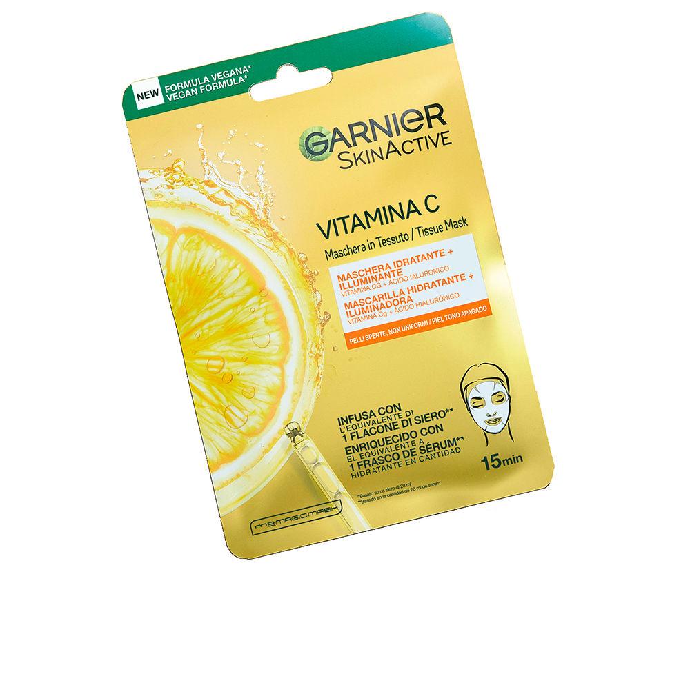 Garnier Skinactive Maschera Viso In Tessuto Con Vitamina C Idratazione Profonda Pelle Radiosa