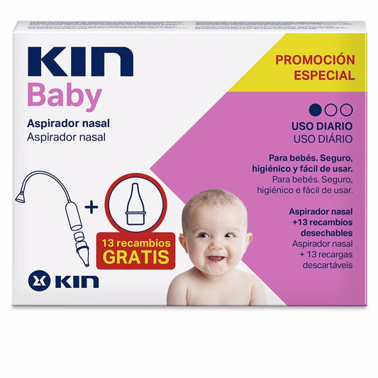 Aspirateur nasal Kin Kin Baby pour nouveau-nés - Élimination efficace du mucus