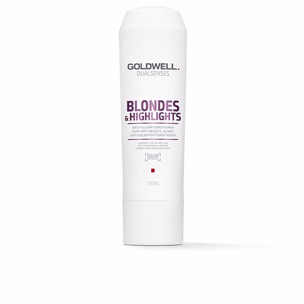 Goldwell Dualsenses Blondes & Highlights Acondicionador Anti Amarillo Suaviza Y Desenreda Al Instante