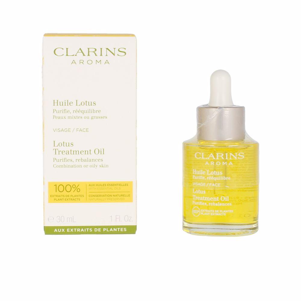 Clarins Huiles Lotus Olio Viso Per Pelle Mista Pori Ridotti