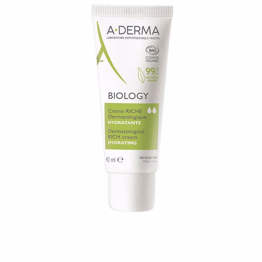 A-Derma Biology Crema Idratante Ricca Idratazione 24 Ore
