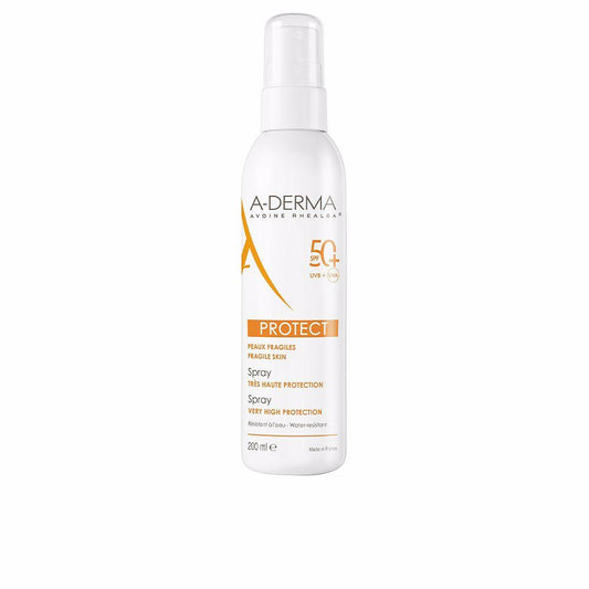 A-Derma A-Derma Protect Spray Solare SPF50+ Protezione Totale Pelle Delicata