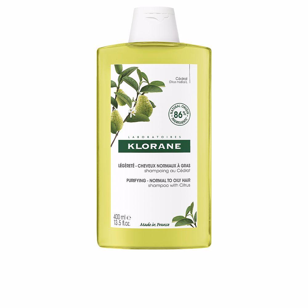 Klorane Klorane Cédrat Champú Ligero Para Cabello Normal Y Graso Cabello Ligero Y Fresco