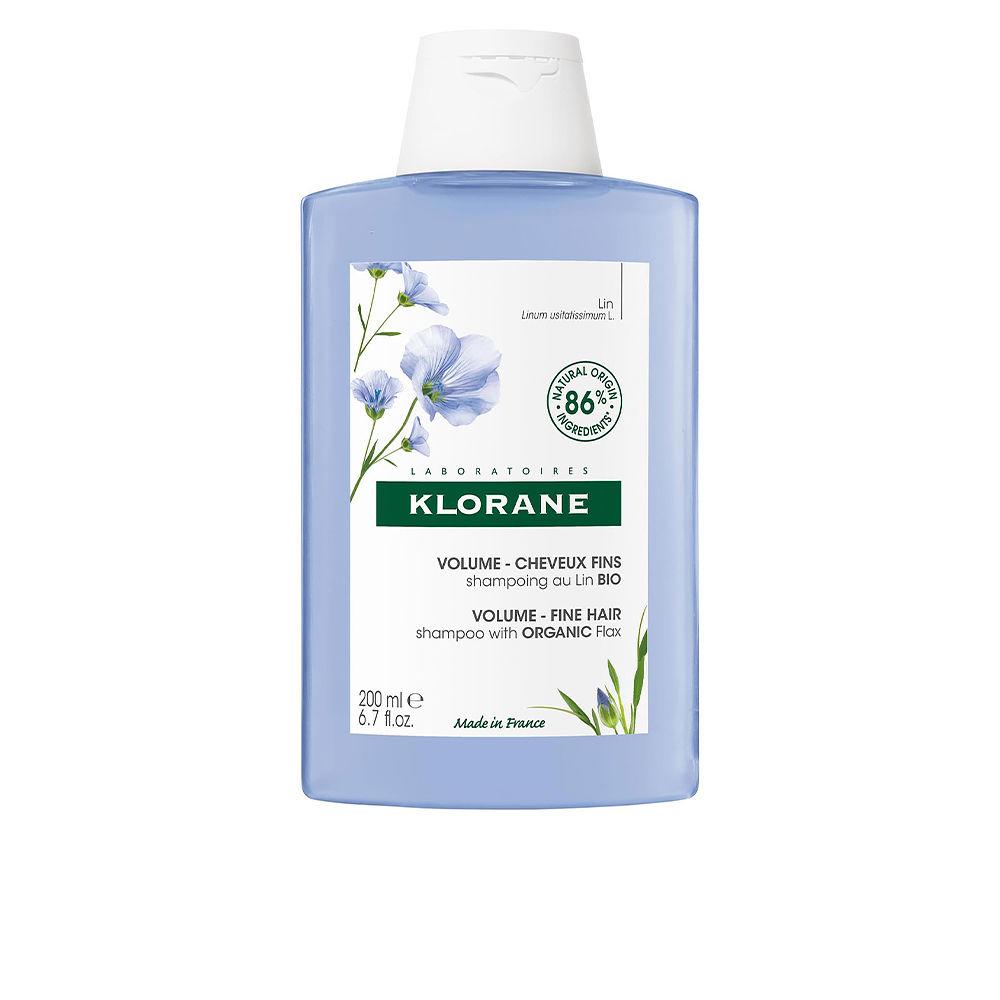 Klorane Lin Shampoo Organico Per Capelli Volume Naturale Immediato