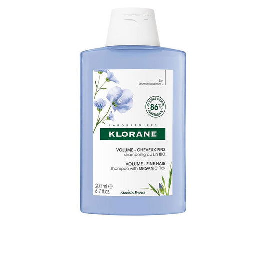 Klorane Lin Shampoo Organico Per Capelli Volume Naturale Immediato