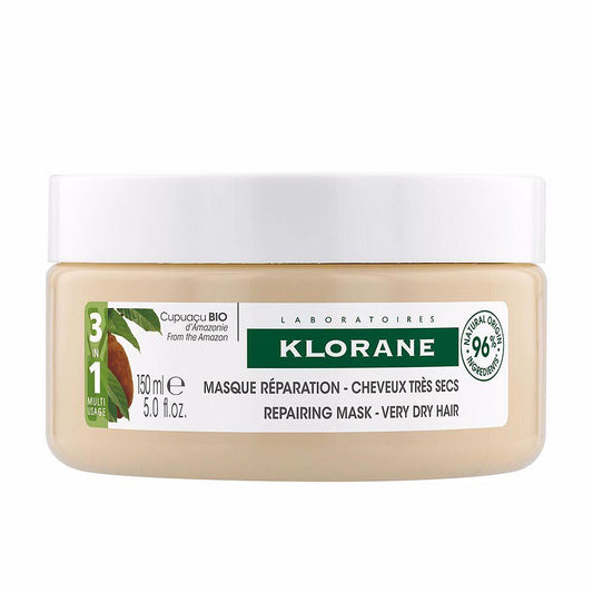 Klorane Cupuau Maschera Riparatrice Per Capelli Molto Secchi Nutrimento Profondo