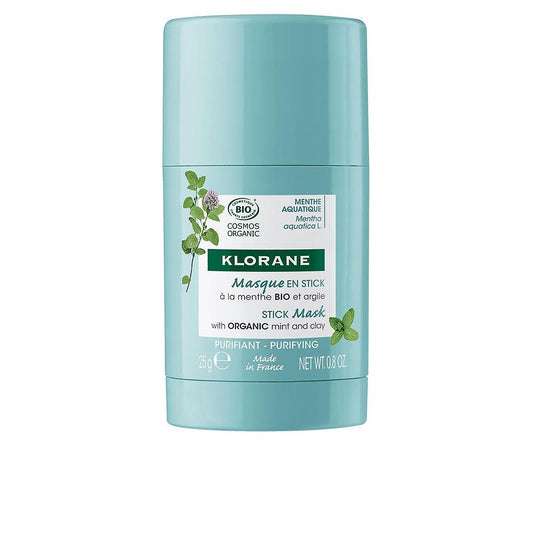 Masque stick Klorane A La Menta Acuática Purifie et Éclat de la peau