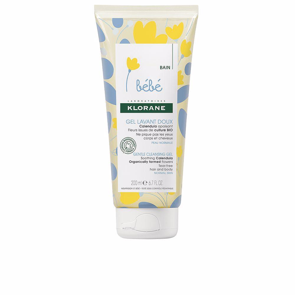 Klorane Béb é Gel Limpiador Suave Para Cabello Y Cuerpo Cuidado Suave Y Natural