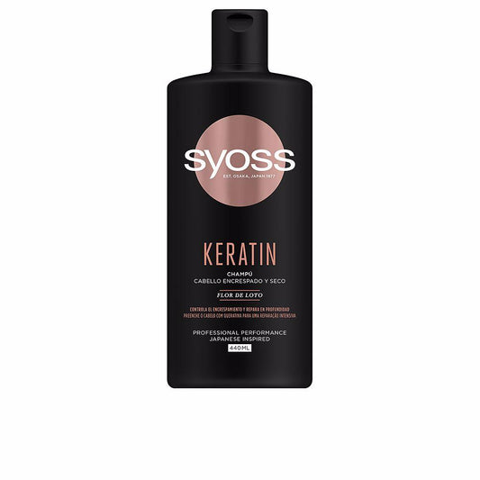 Syoss Keratin Shampoo Capelli Frizzy E Secchi Controllo Frizz E Nutrimento