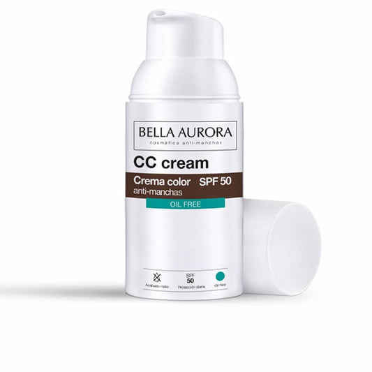 Bella Aurora CC Cream Medium Tone Lote Perfect Matte Effect Coloring Cream