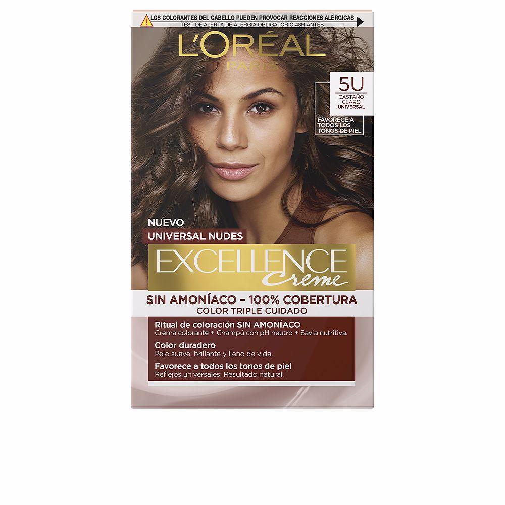 L'Oréal Paris Excellence Nudes Coloration Capillaire Couleur Vivante Et Durable