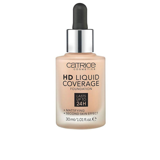 Catrice Hd Liquid Coverage Foundation Fondotinta Copertura Perfetta 24 Ore