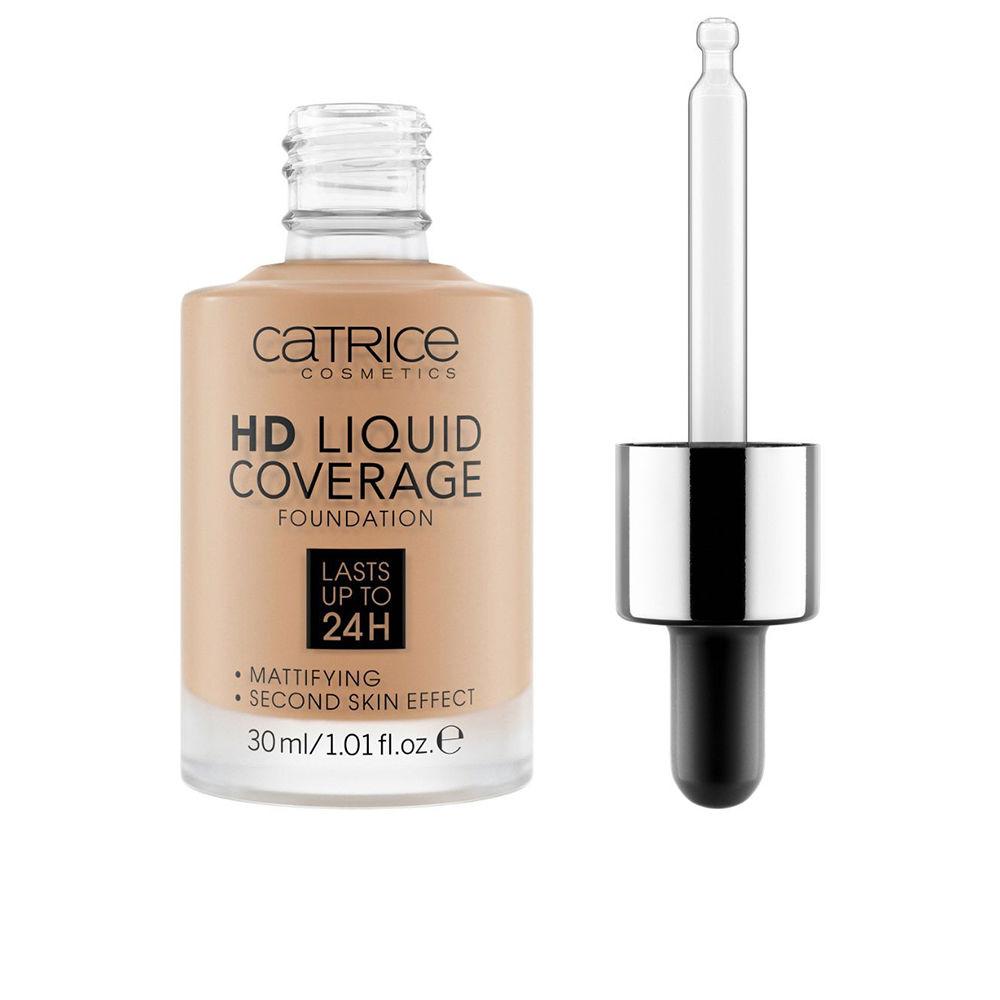 Catrice Hd Liquid Coverage Foundation Base De Maquillaje Cobertura Perfecta Todo El Día