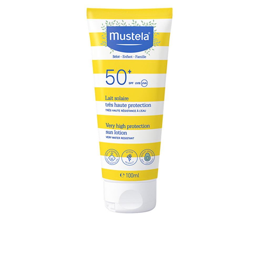 Mustela Bebé-Nio Leche Solar SPF50 Plus Protección Natural Aguacate