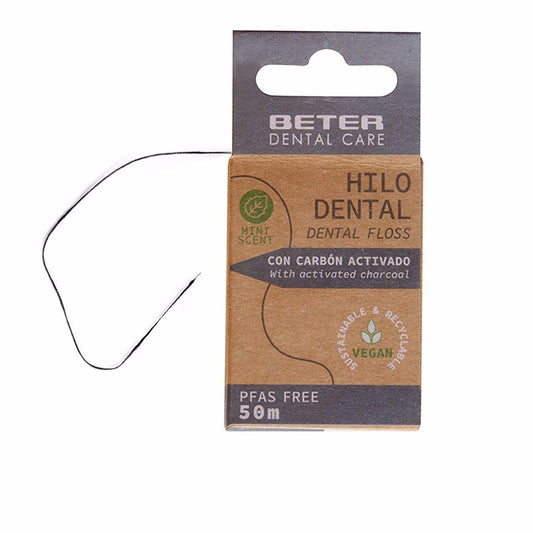 Beter Dientes Filo Interdentale Carbone Attivo Menta Fresca