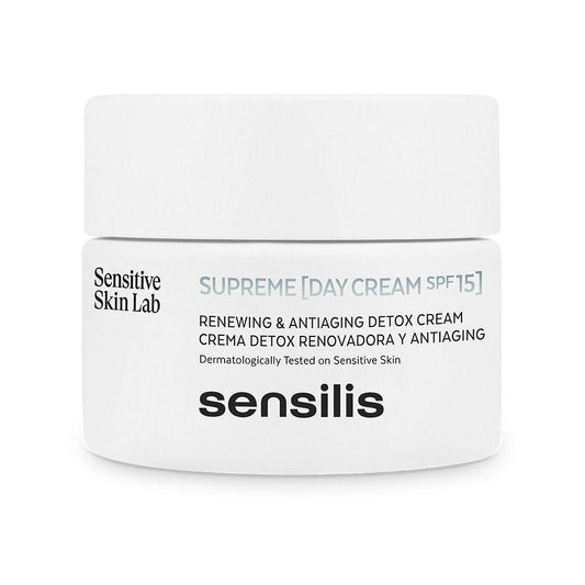 Sensilis Supreme Crema Da Giorno Detox Rivitalizza Pelle