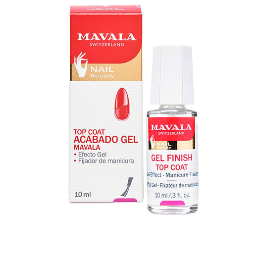 Mavala Nail Beauty Top Coat Gel Effect Finitura Gel Perfetta