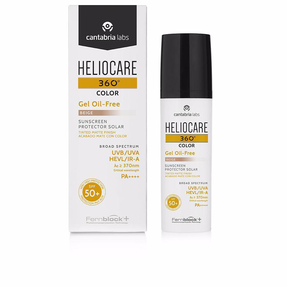 Heliocare Heliocare 360 Gel Protector Solar Con Teido SPF50+ Sin Aceite Protección Solar Avanzada Total