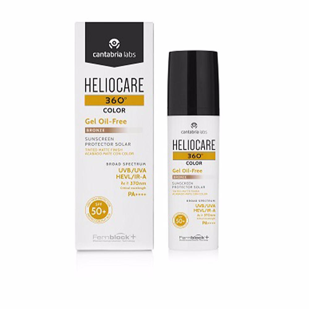 Heliocare Heliocare 360 Gel Protector Solar Con Teido SPF50+ Sin Aceite Protección Solar Avanzada Total
