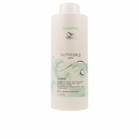 Wella Professionals Nutricurls Shampooing Cheveux Nutrition Légère Et Définition