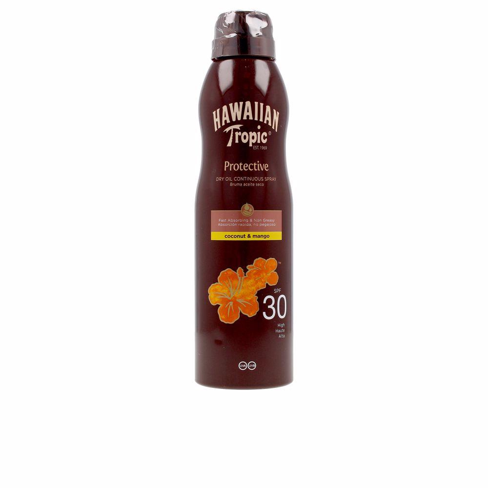 Hawaiian Tropic Coconut & Mango Oil Spray Solare SPF 30 Protezione Solare Efficace