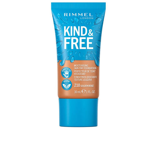 Rimmel London Kind & Free Fondotinta Idratazione E Luminosità Naturale