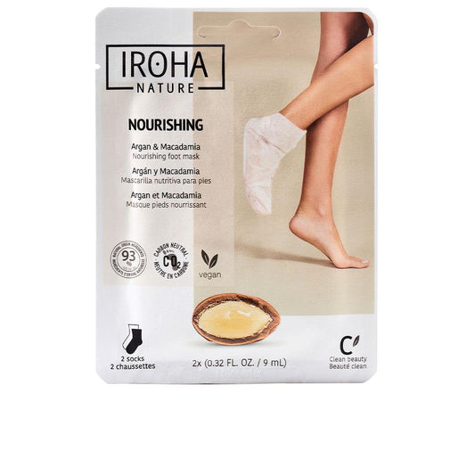 Iroha Argan & Macadamia Calzini Nutrienti Nutrimento Naturale Intenso
