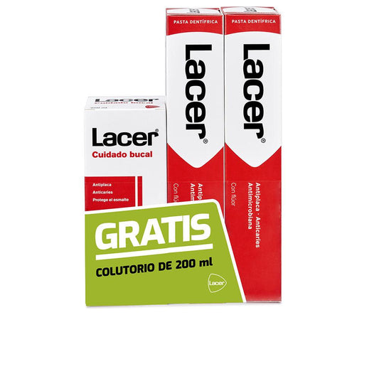 Lacer Lacer Pasta Dentífrica Pack Dentifricio E Collutorio Cura Orale Quotidiana
