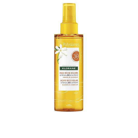 Klorane Mono Y Tamanu Bio Olio Secco Solare Protezione Solare Efficace