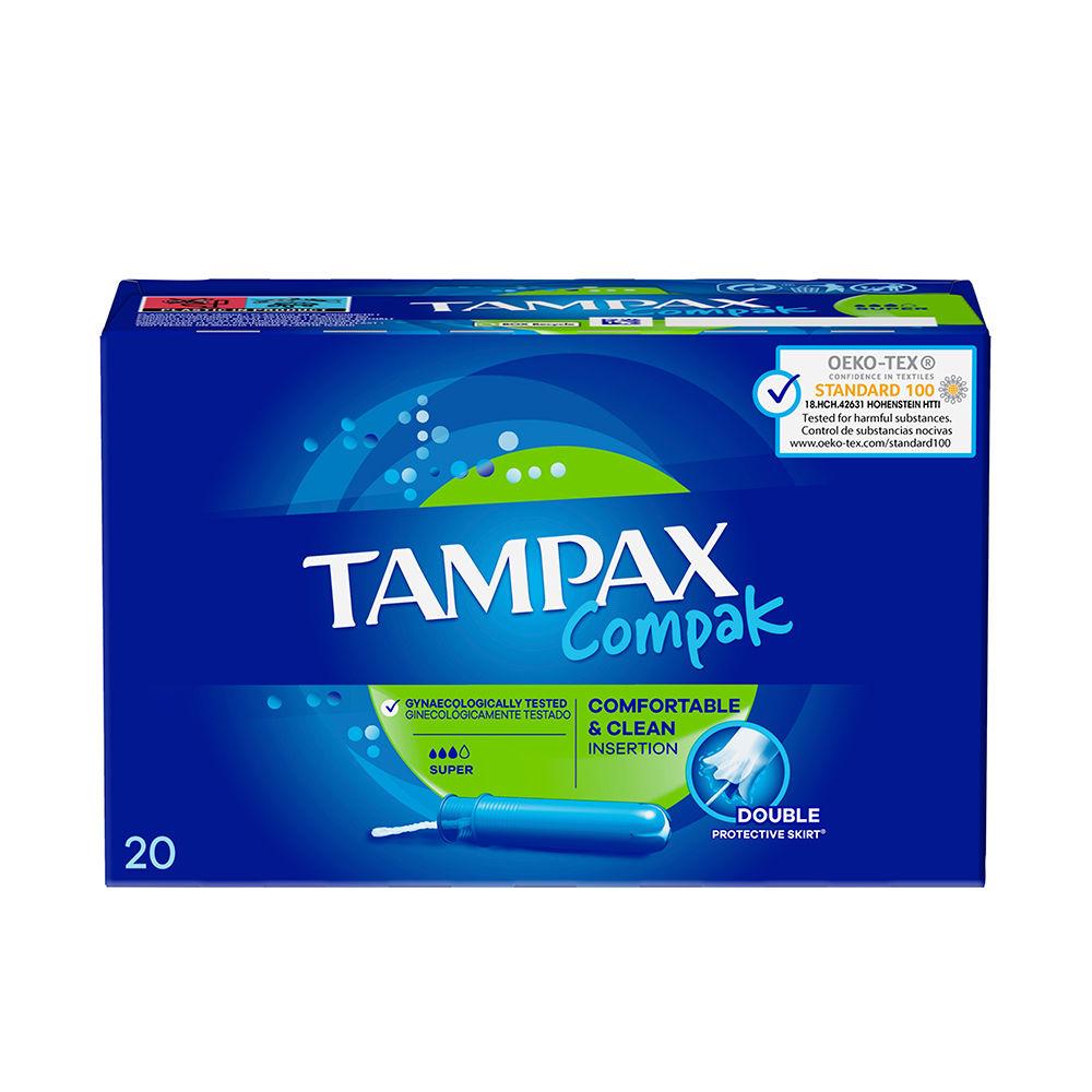 Tampax Tampax Compak Tampón Super Inserción Fácil E Higiénica