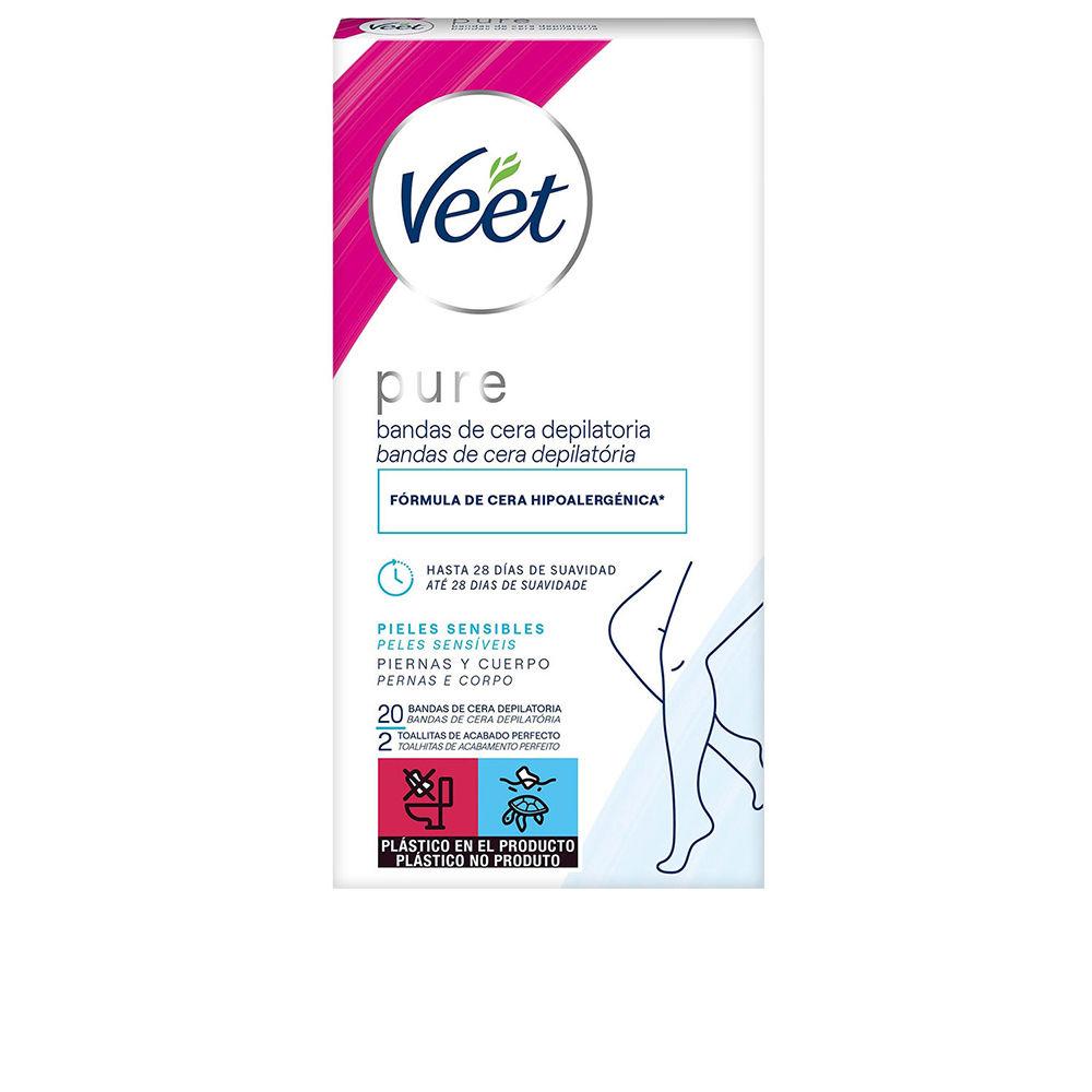 Veet Strisce Di Cera Ceretta Ipoallergenico Per Pelli Sensibili