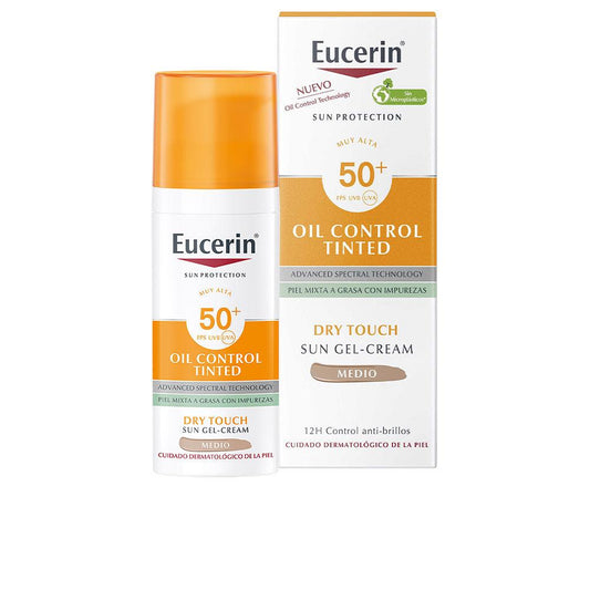 Eucerin Sun Protection Crema Solare Colorata Dry Touch 12 Ore