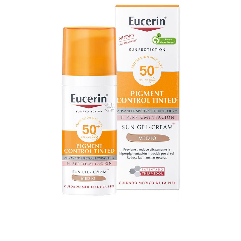 Eucerin Protección Solar Gel Crema Control De Pigmentos Facial Para Piel Sensible