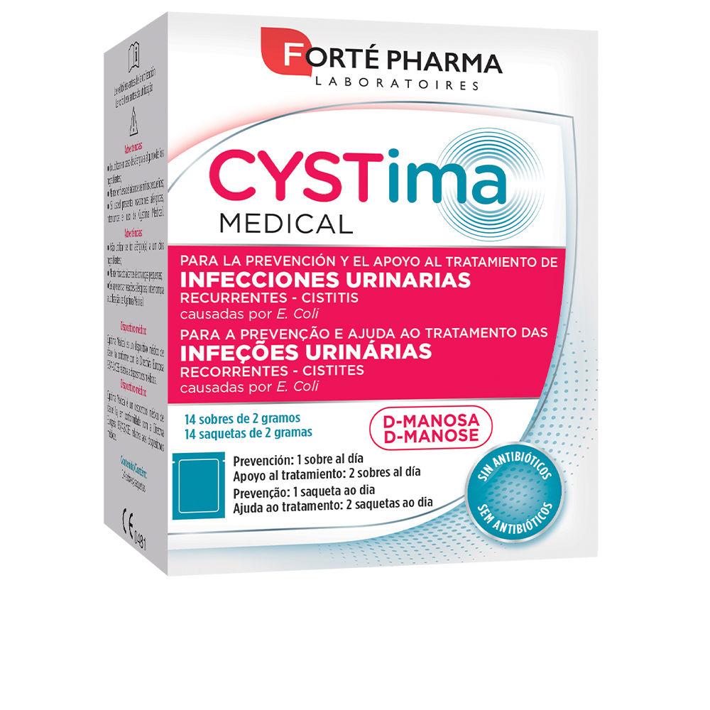 Forté Pharma Cystima Medical Sobres Para Infecciones Urinarias Alivio Rápido Alivio Natural Efectivo