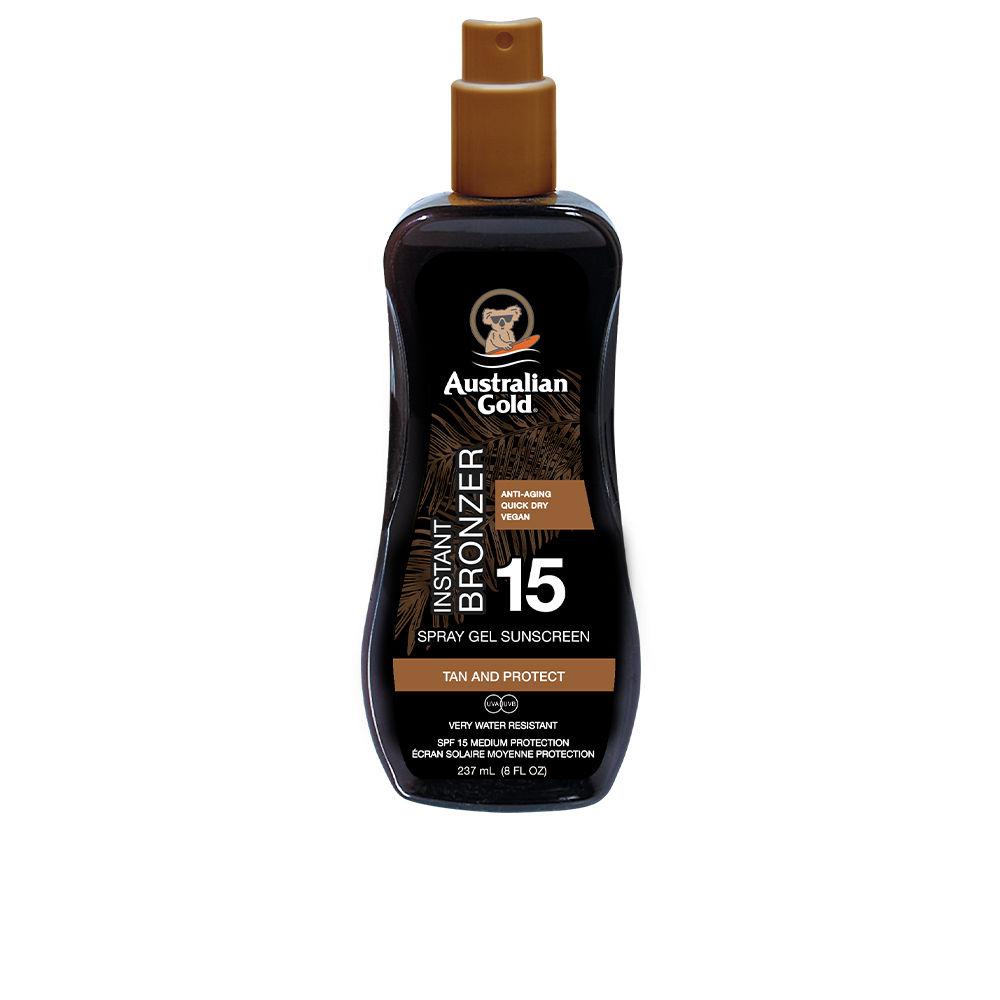 Australian Gold Crème Solaire Spray Gel Effet Bronzant Instantané