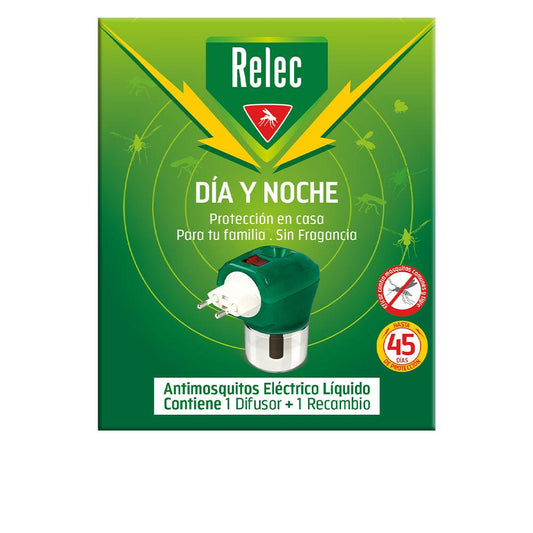 Relec Relec Diffusore Elettrico Repellente Per Zanzare Con Ricarica Protezione Continua Efficace