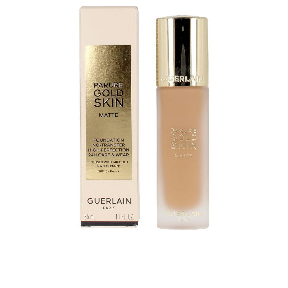 Guerlain Parure Gold Fond De Teint Matte clat Mat Parfait