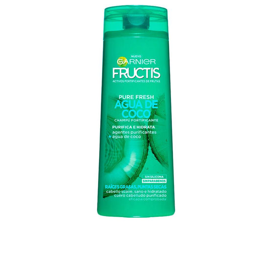 Garnier Fructis Shampoo Fortificante All Acqua Di Cocco Capelli Forti E Idratati