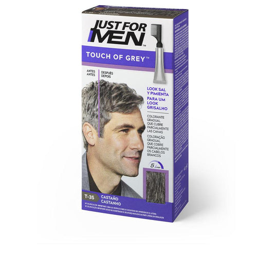 Just For Men Touch Of Grey Colorazione Graduale Per Capelli Effetto Naturale In 5 Minuti
