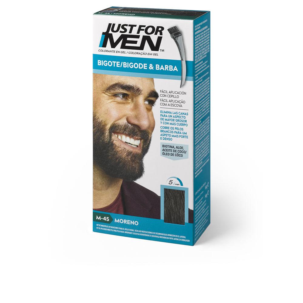 Just For Men Colorante Gel De Coloración Para Bigote Barba Y Patillas Di Adiós A Los Grises