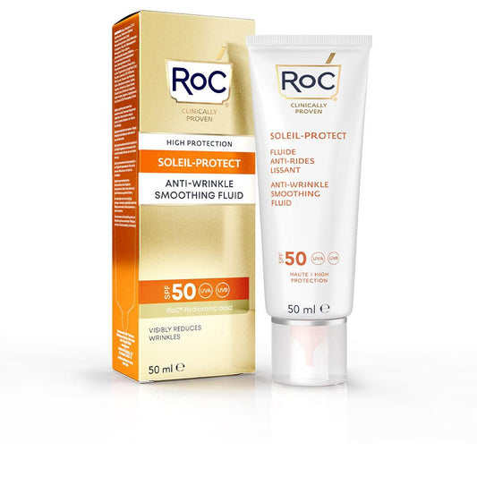 Roc Roc Protezione Solare Crema Solare Anti Rughe Protezione Massima SPF50