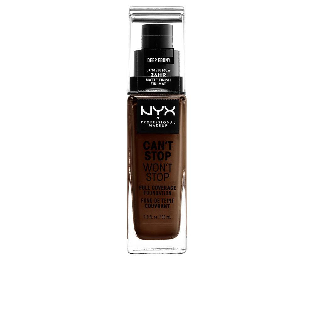 Nyx Professional Make Up Can't Stop Won't Stop Fondotinta Full Coverage Copertura Totale Lunga Durata