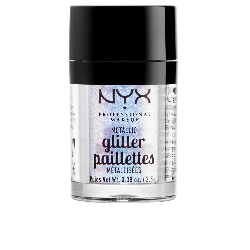 Nyx Professional Make Up Glitter Pailletes Ombretto Glitter Metallico Sei Sfumature Radianti