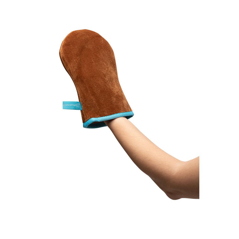 Comodynes Autoabbronzante Guanto Applicatore Abbronzatura Uniforme Protegge Mani