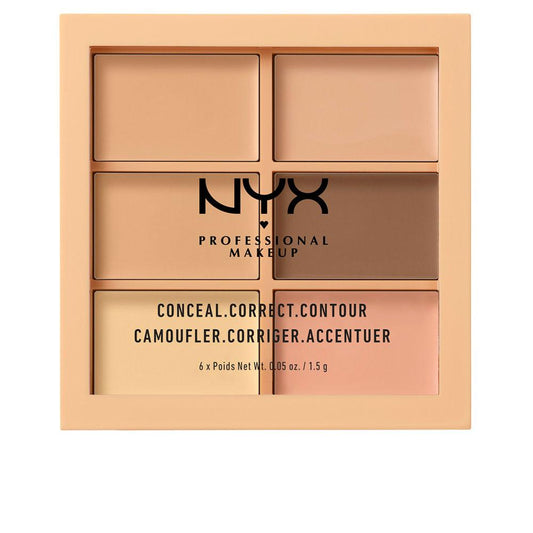 Nyx Professional Make Up Conceal Correct Contour Palette Correttore Tono Ideale Per Te