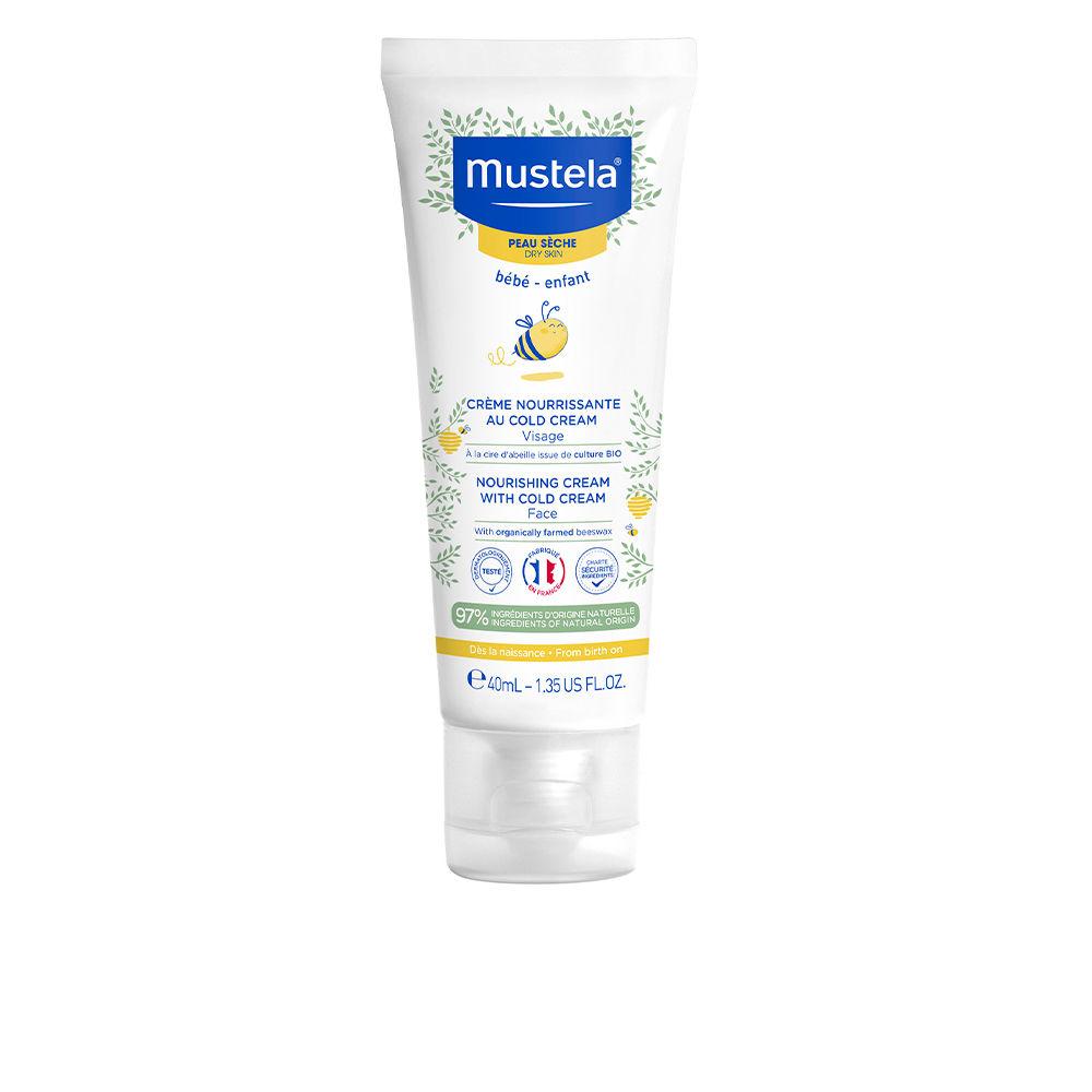 Mustela Bebé-Nio Crema Viso Nutriente Idratazione Naturale Immediata